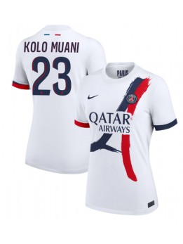 Zenske Futbalové oblečenie Paris Saint-Germain Randal Kolo Muani #23 2024-25 Krátky Rukáv - Preč